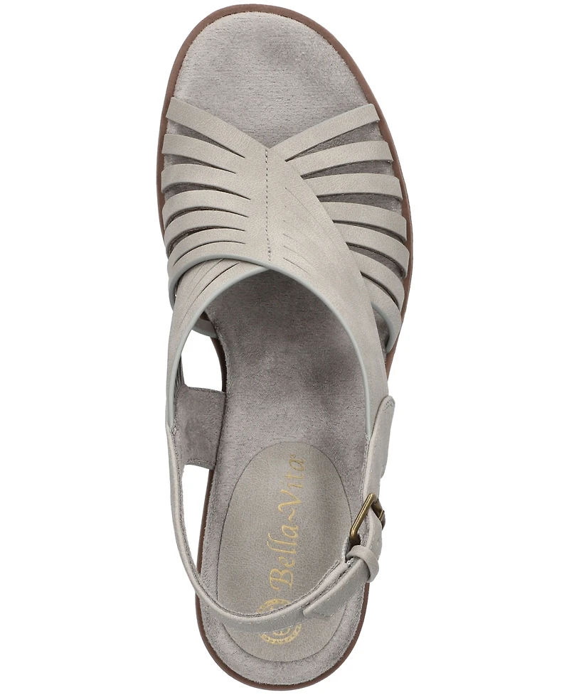 Bella Vita Women's Gena Block Heel Sandals