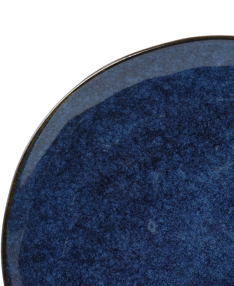 Elama Samara Blue 12 Pc. Dinnerware Set, Service for 4