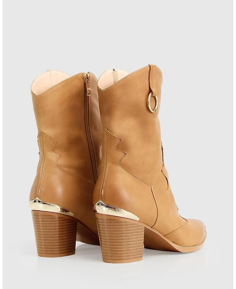 Belle & Bloom Dallas Western Boot