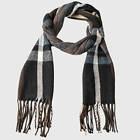 Alpine Swiss Men's Scarf Soft 80 Inch Long Warm Scarves Plaids Winter Shawl