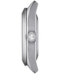 Tissot Men's Swiss Automatic Gentleman Powermatic 80 Silicium Stainless Steel Bracelet 40mm
