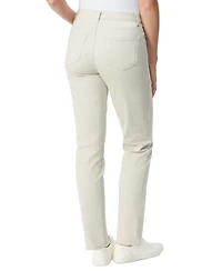 Gloria Vanderbilt Petite Amanda High Rise Straight-Leg Jeans, & Short