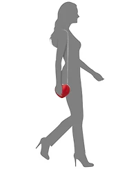 I.n.c. International Concepts Heart Minaudier Bag, Created for Macy's