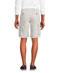Lands' End Big & Tall 10.5" Traditional Fit Stretch Knockabout Cargo Shorts