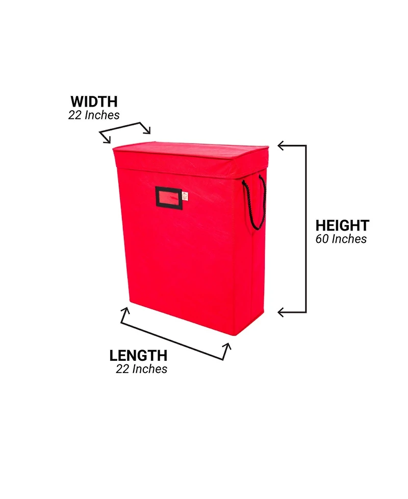 Santa's Bag Gift Bag Organizer & Tissue Paper Storage Box
