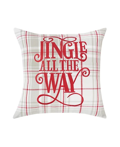 Jingle All The Way Printed Throw Pillow