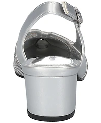 Easy Street Women's Bizzy Buckle Slingback Pumps