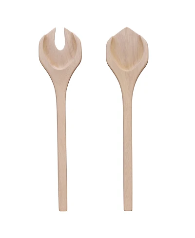 Noritake Hammock Wood Salad Servers