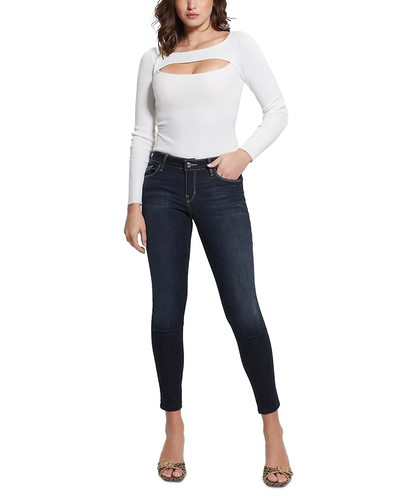 Guess Women's Low-Rise Power Skinny Jeans