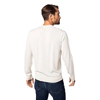 Bellemere New York Men's Bellemere Pure Crew Neck Merino Sweater