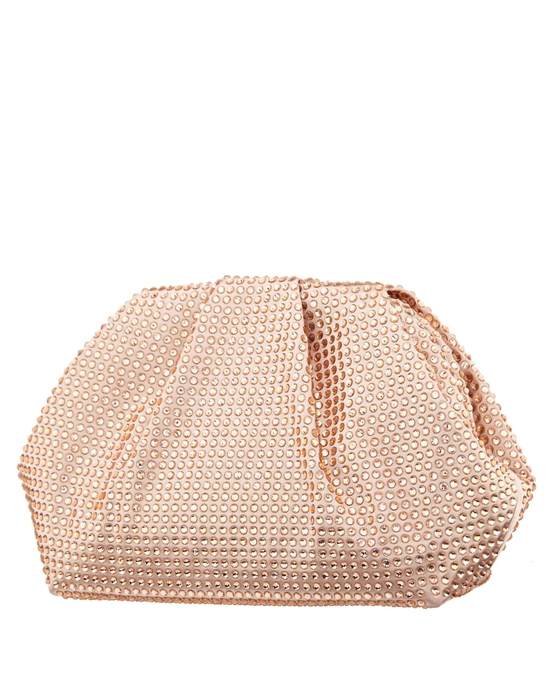 Nina Crystal Encrusted Frame Clutch