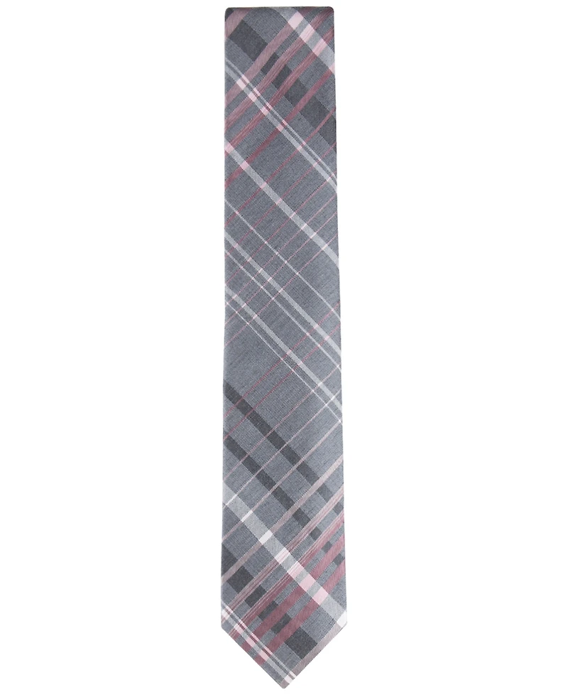 Calvin Klein Men's Large Ombre Grid Tie