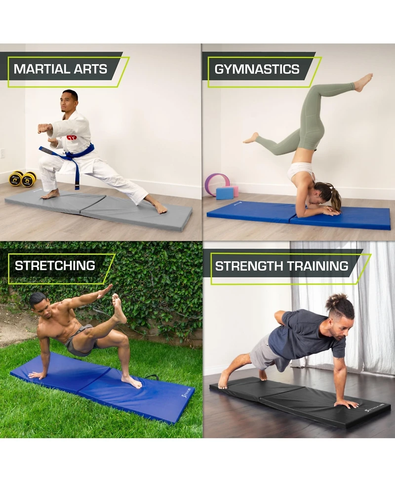 Bi-Fold Folding Exercise Mat