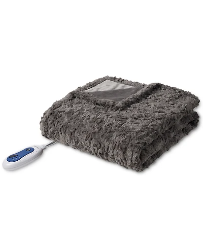 Beautyrest Zuri Electric Faux-Fur Throw, 50" x 70"