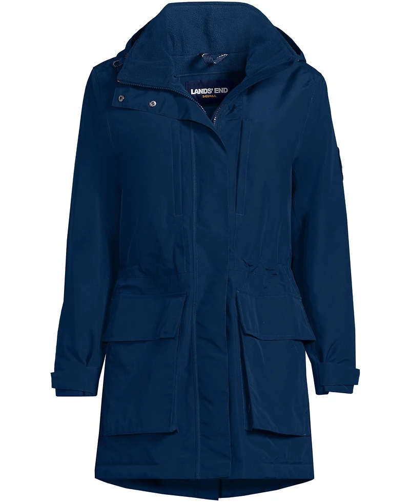 Lands' End Women's Tall Squall Waterproof Insulated Parka