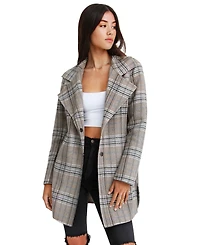 Belle & Bloom Women's Ex-Boyfriend Wool Blend Oversized Jacket