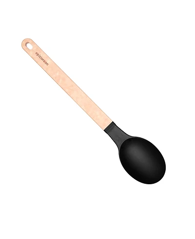 Epicurean Gourmet Series Nylon Medium Spoon with Black Head Handle, 13.25"