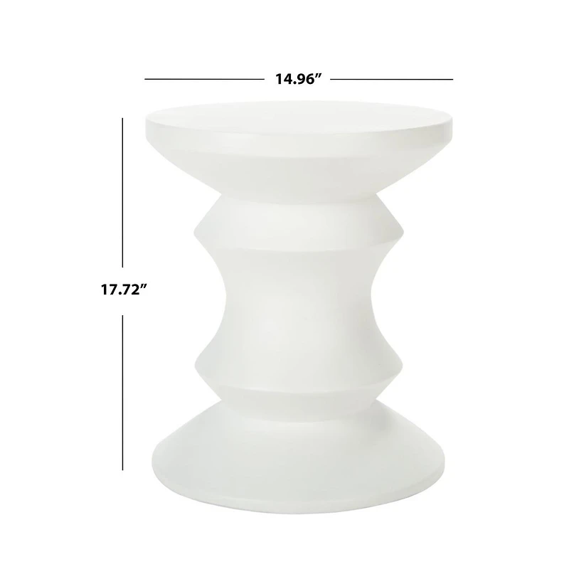 Katara Concrete Accent Stool