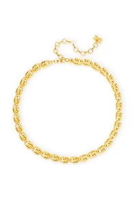 Solid Mariner Anchor Chain Necklace