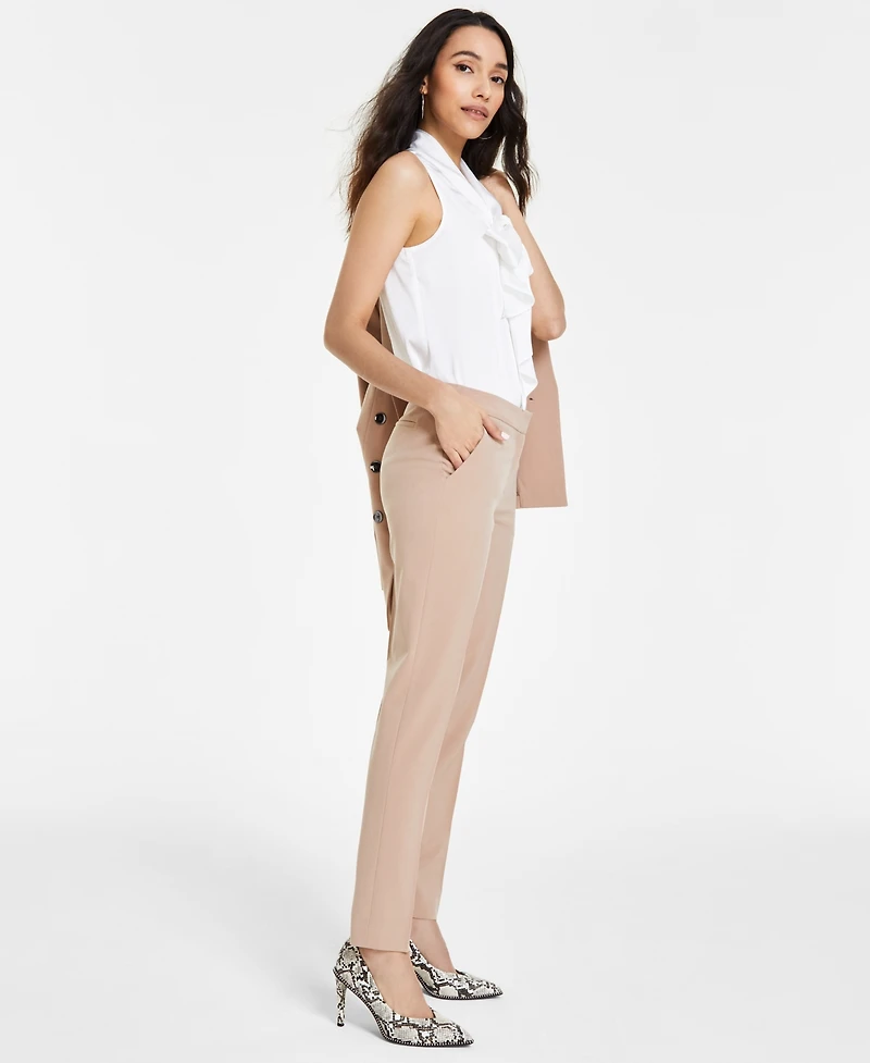 Bar Iii Women's Straight-Leg Dress Pants, Created for Macy's