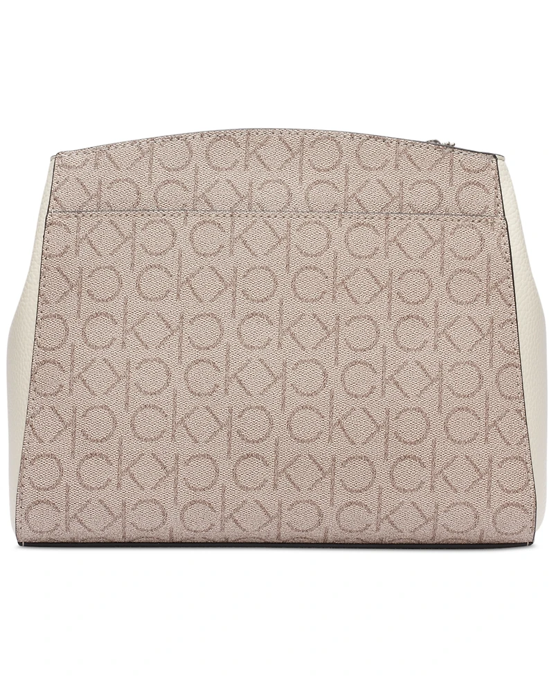 Calvin Klein Hadley Signature Colorblocked Adjustable Crossbody