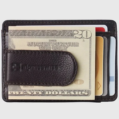 Alpine Swiss Mens Rfid Money Clip Leather Minimalist Wallet Card Case Id Window