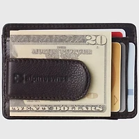 Alpine Swiss Mens Rfid Money Clip Leather Minimalist Wallet Card Case Id Window