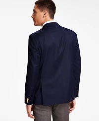 Tommy Hilfiger Men's Modern-Fit Solid Navy Blazer