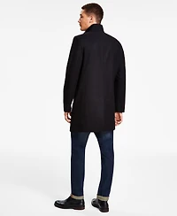Calvin Klein Men's Mayden Slim-Fit Wool Blend Overcoat