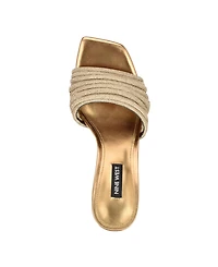 Nine West Women's Harbor Embellished Slip-On Dress Sandals