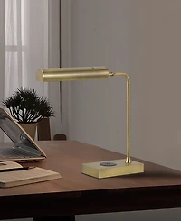 Delray 17.5" Height Metal Table Lamp