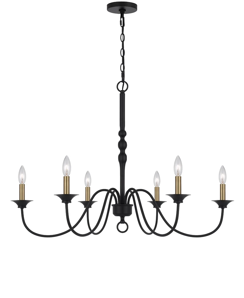 Marino 25" Height Metal Chandelier