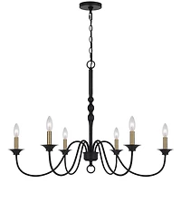 Marino 25" Height Metal Chandelier