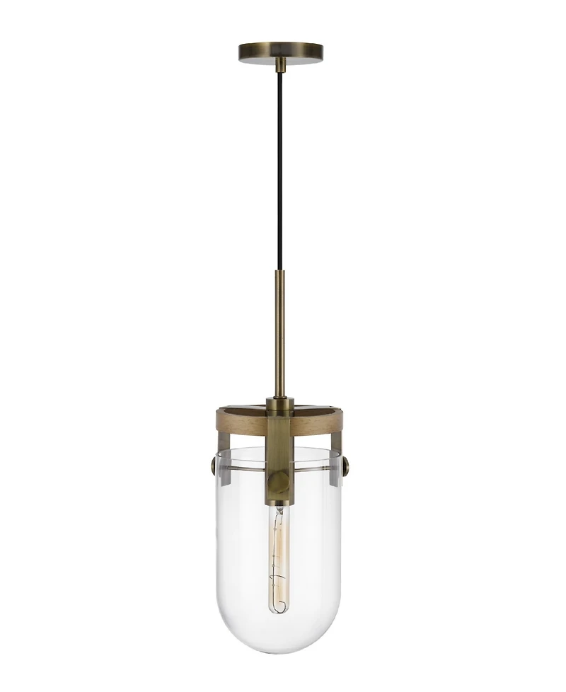 Stovall 1 Light 21" Height Metal Pendant