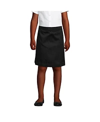 Lands' End Girls School Uniform Blend Chino Skort Top of Knee