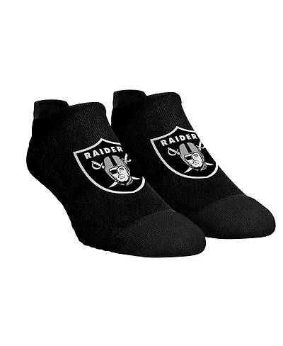 Men's and Women's Rock 'Em Socks Las Vegas Raiders Hex Performance Ankle Socks