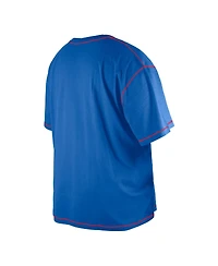 Men's New Era Royal Buffalo Bills Third Down Big and Tall Puff Print T-shirt