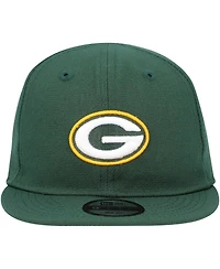Infant Boys and Girls New Era Green Green Bay Packers My 1st 9FIFTY Snapback Hat