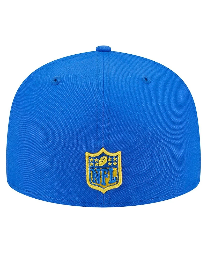 Men's New Era Royal Los Angeles Rams Main 59FIFTY Fitted Hat