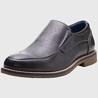 Alpine Swiss Carter Mens Slip On Loafers Snakeskin Dress Shoes Leather Lined