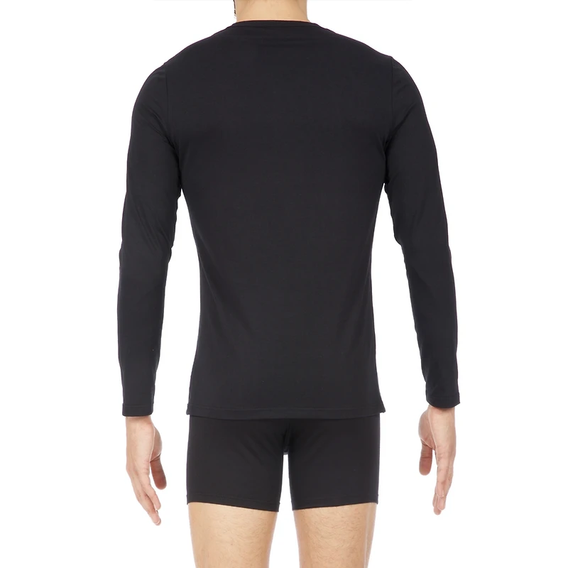 Hom Usa Men's Long Sleeve Shirt V-Neck