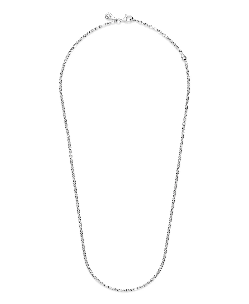 Pandora Moments Sterling Silver Cable Chain Necklace