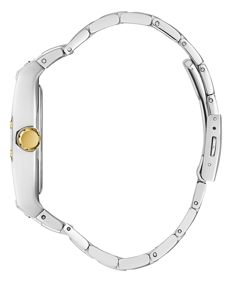 Guess Men's Multi-Function Silver-Tone Stainless Steel Watch 43mm