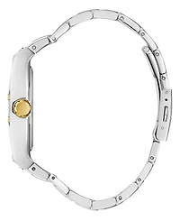 Guess Men's Multi-Function Silver-Tone Stainless Steel Watch 43mm