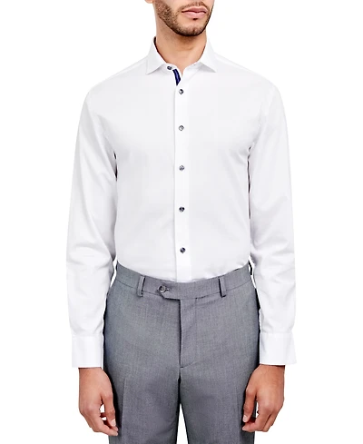 Michelsons of London Men's Regular-Fit Check Dress Shirt