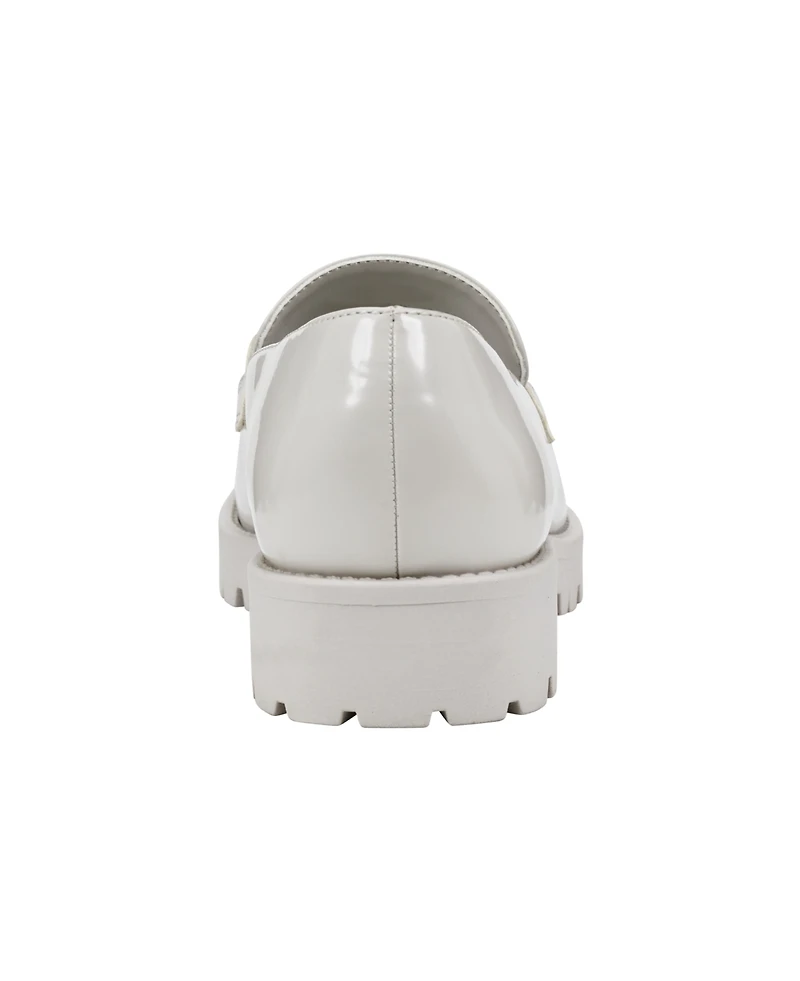 Bandolino Women's Franny Lug Sole Hardware Loafers