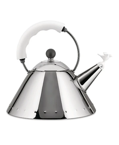 Alessi 2.1 Quart Tea Kettle by Michael Graves