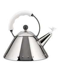 Alessi 2.1 Quart Tea Kettle by Michael Graves