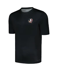 Men's Columbia Black Florida State Seminoles Terminal Tackle Omni-Shade T-shirt