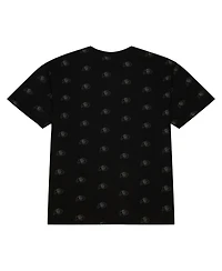 Men's Mitchell & Ness Black Colorado Buffaloes Allover Print T-shirt
